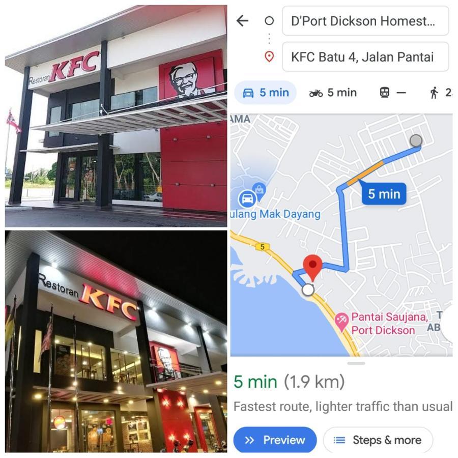 D'Port Dicksonmuslimonly Homestay Exterior foto